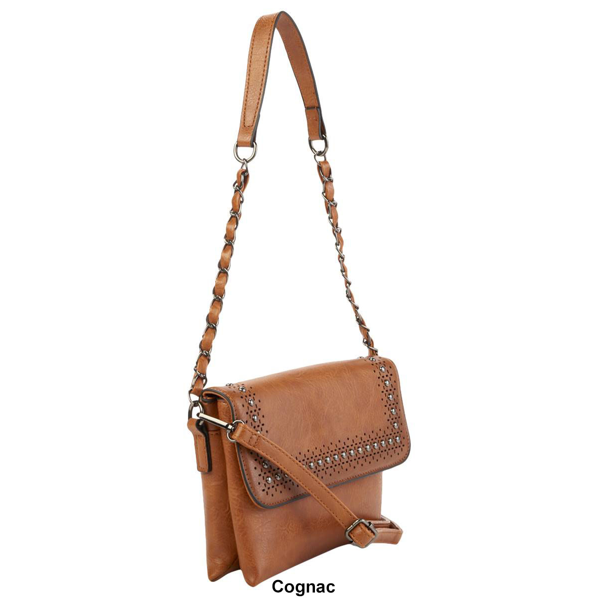 Sam & Hadley Laser Cut Flap Crossbody