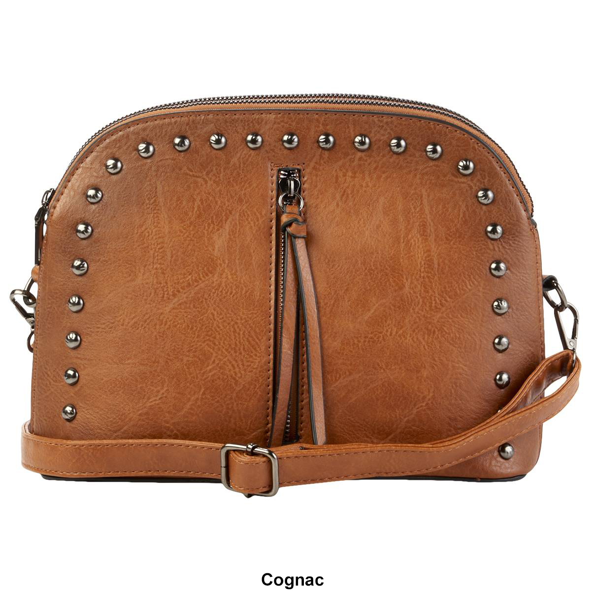 Sam & Hadley Large Studded Dome Crossbody