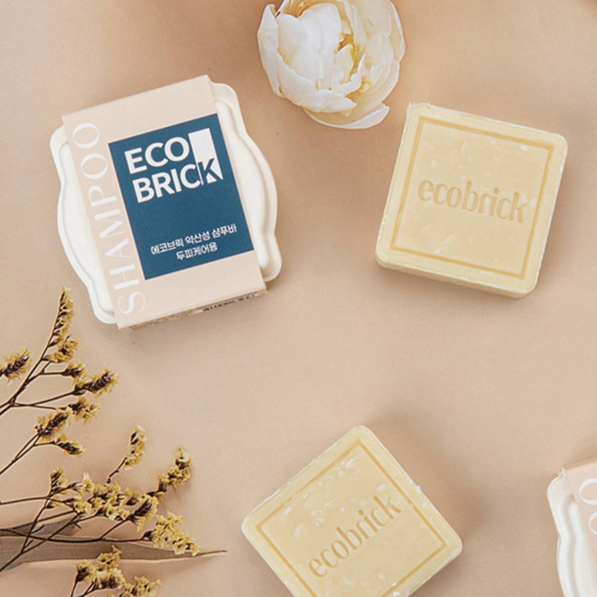 EcoBrick Mild Acidic Scalp Care Shampoo Bar