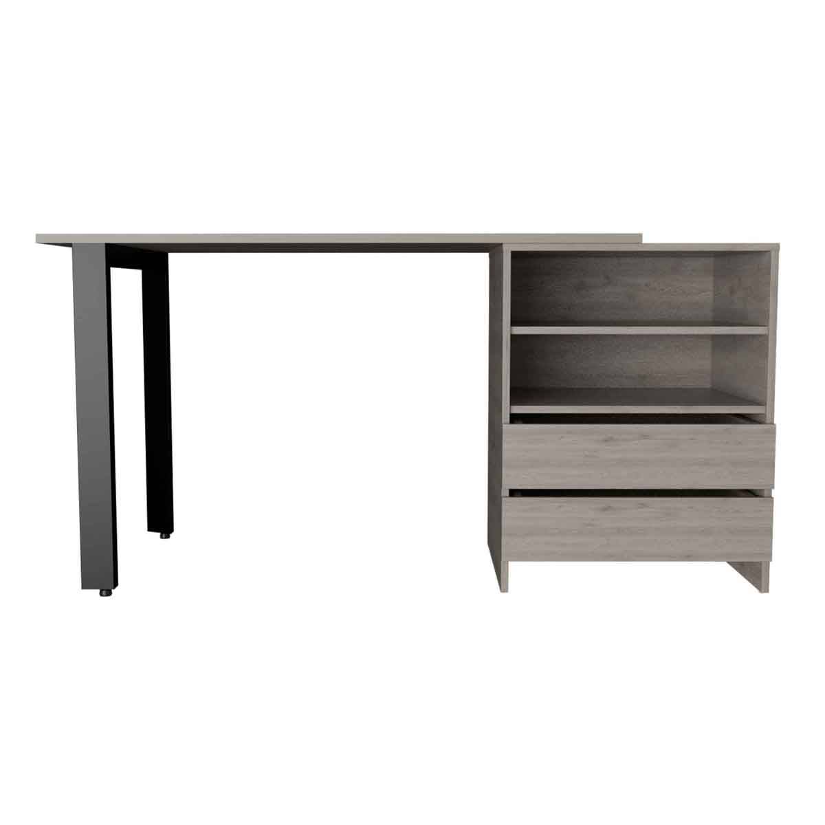 FM FURNITURE Praga Light Grey 120 Desk