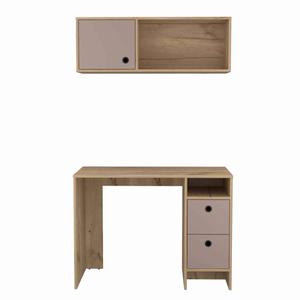 FM FURNITURE Light Oak Tokyo Office Set