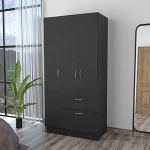 FM FURNITURE Ramblas Black Armoire alternate view
