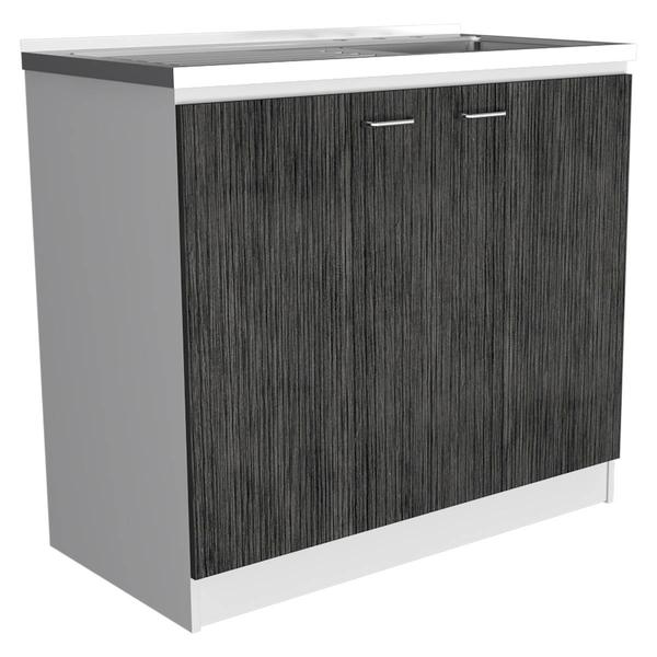 FM FURNITURE Oklahoma Two-Tone Utility Sink & Cabinet