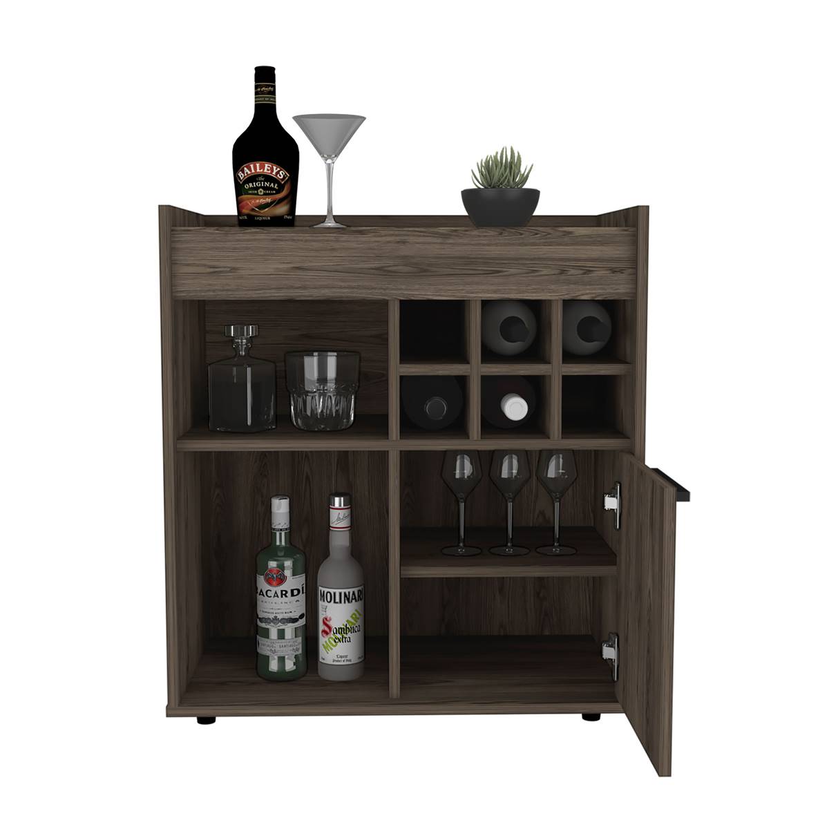 FM FURNITURE Leeds Bar Cart