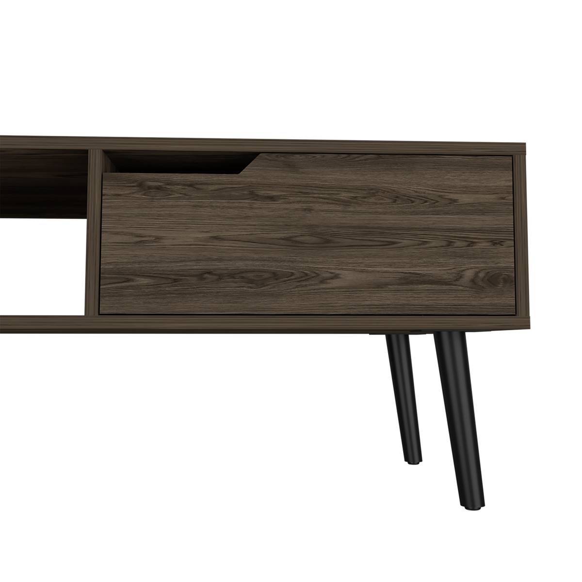 FM FURNITURE Hamburg Dark Walnut Coffee Table