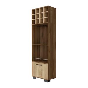 FM FURNITURE Aubree Mahagony Corner Bar Cabinet