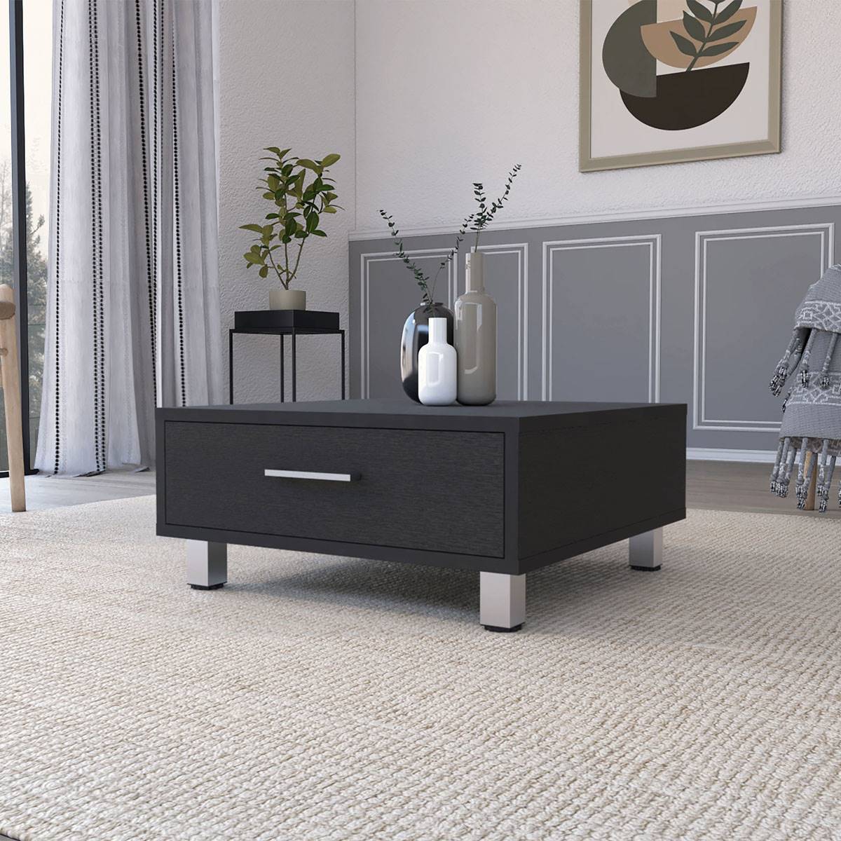 FM FURNITURE Kabul 1-Drawer Coffee Table