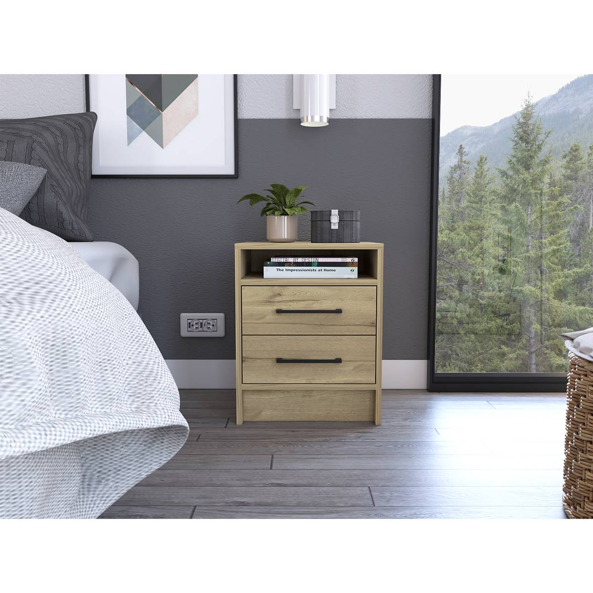 FM FURNITURE Philadelphia Nightstand