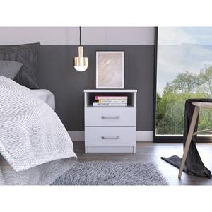 FM FURNITURE Oklahoma 2-Drawer Nightstand alternate view