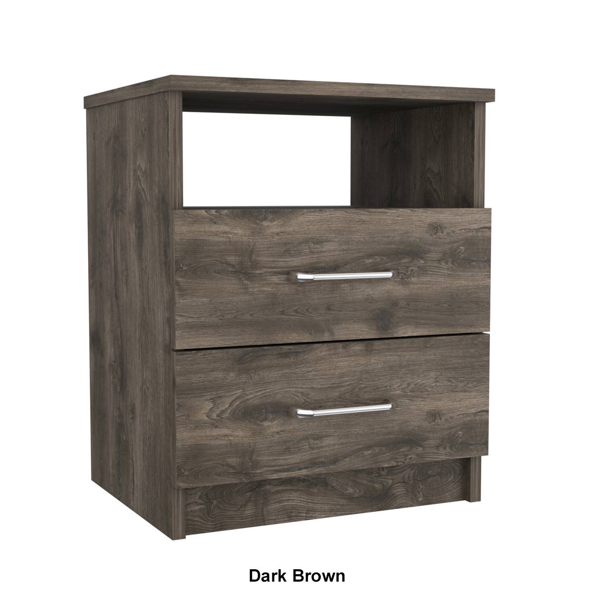 FM FURNITURE Oklahoma 2-Drawer Nightstand