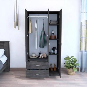 FM FURNITURE Eureka 3-Door Armoire alternate view