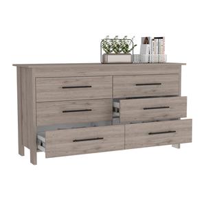 FM FURNITURE Luxor 6 Drawer Double Dresser alternate view