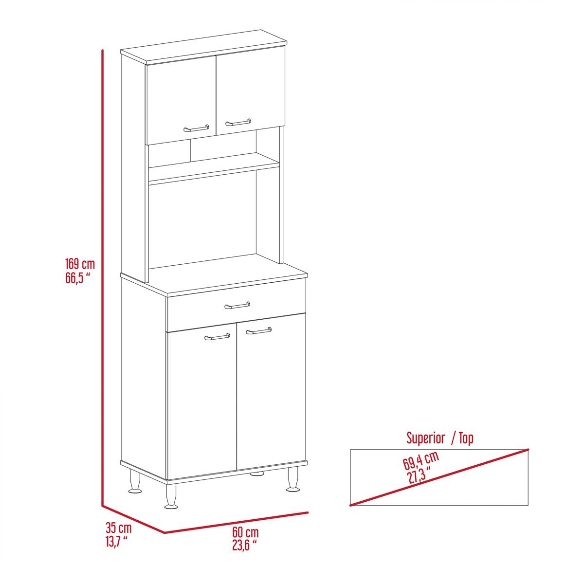 FM FURNITURE Bay Area Pantry