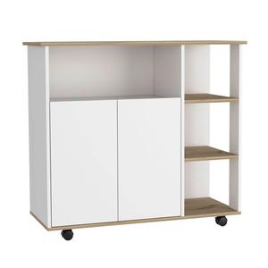FM FURNITURE Serbia White Kitchen Island