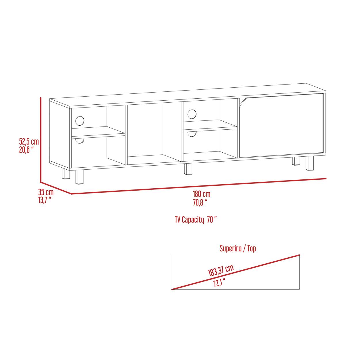 FM FURNITURE Native TV Stand