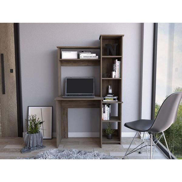 FM FURNITURE Nashville Desk w/Shelving alternate view