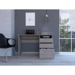 FM FURNITURE Louisiana Computer Desk w/ 3 Drawers alternate view