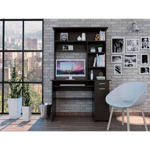 FM FURNITURE Weston Two Computer Desk w/ Hutch alternate view