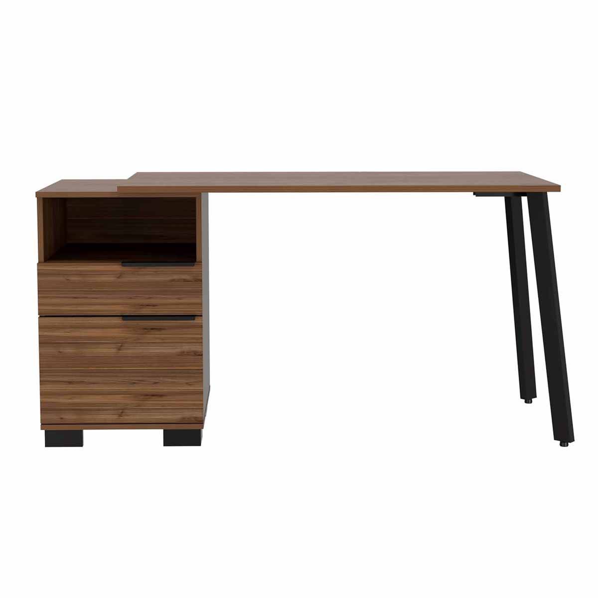 FM FURNITURE Petra Mahogany Desk