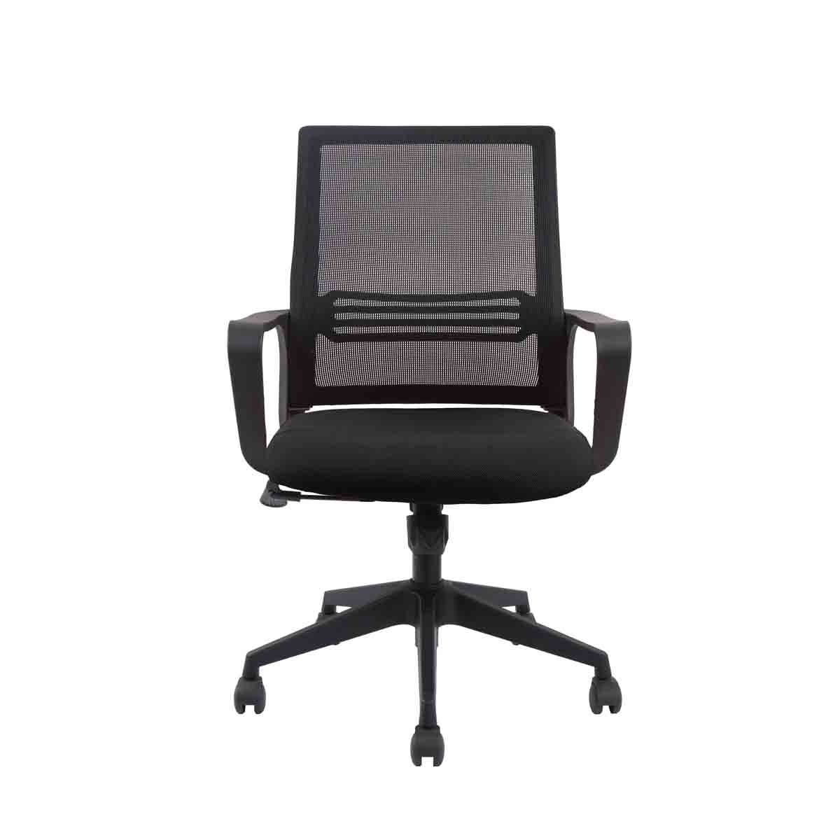 FM FURNITURE Albury Black Office Chair