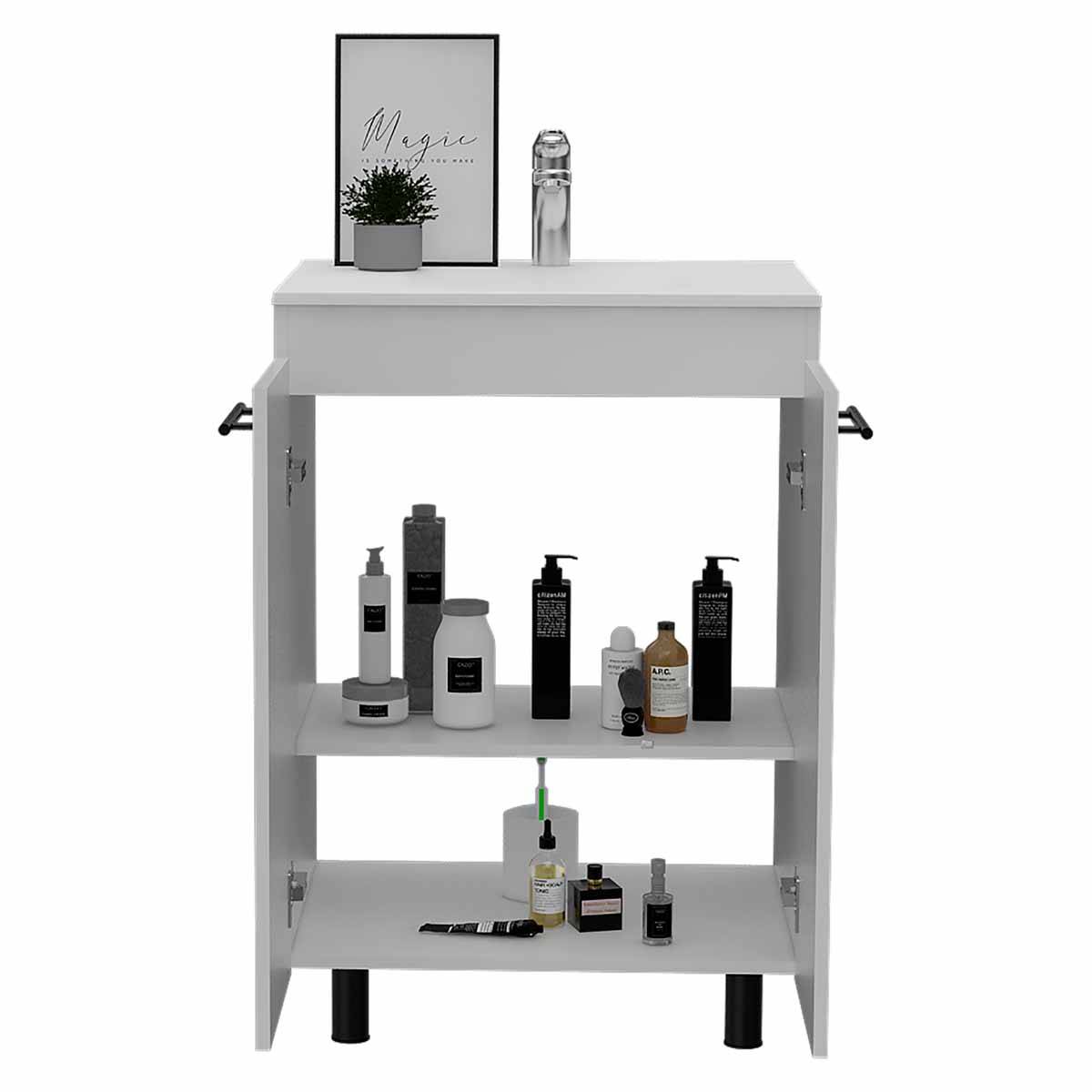 FM FURNITURE Selma 24 Freestanding Vanity Cabinet