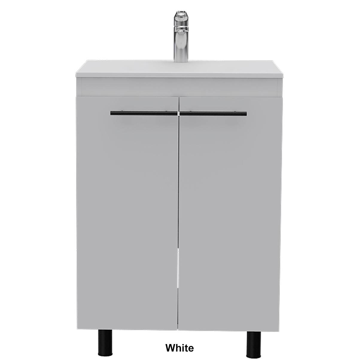 FM FURNITURE Selma 24 Freestanding Vanity Cabinet