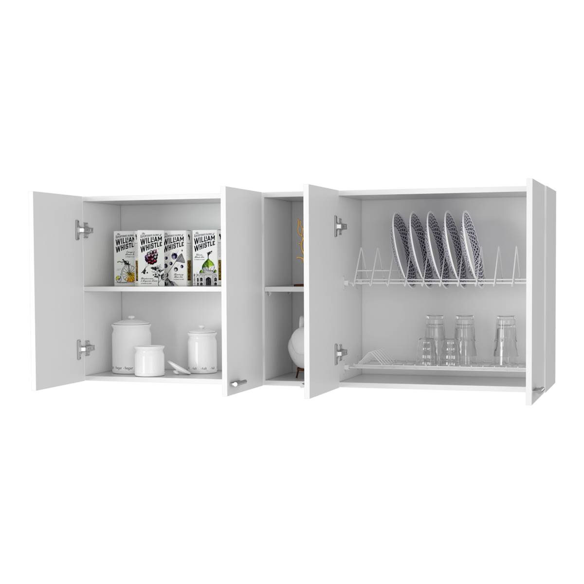 FM FURNITURE Winslow 59in. Wall Cabinet