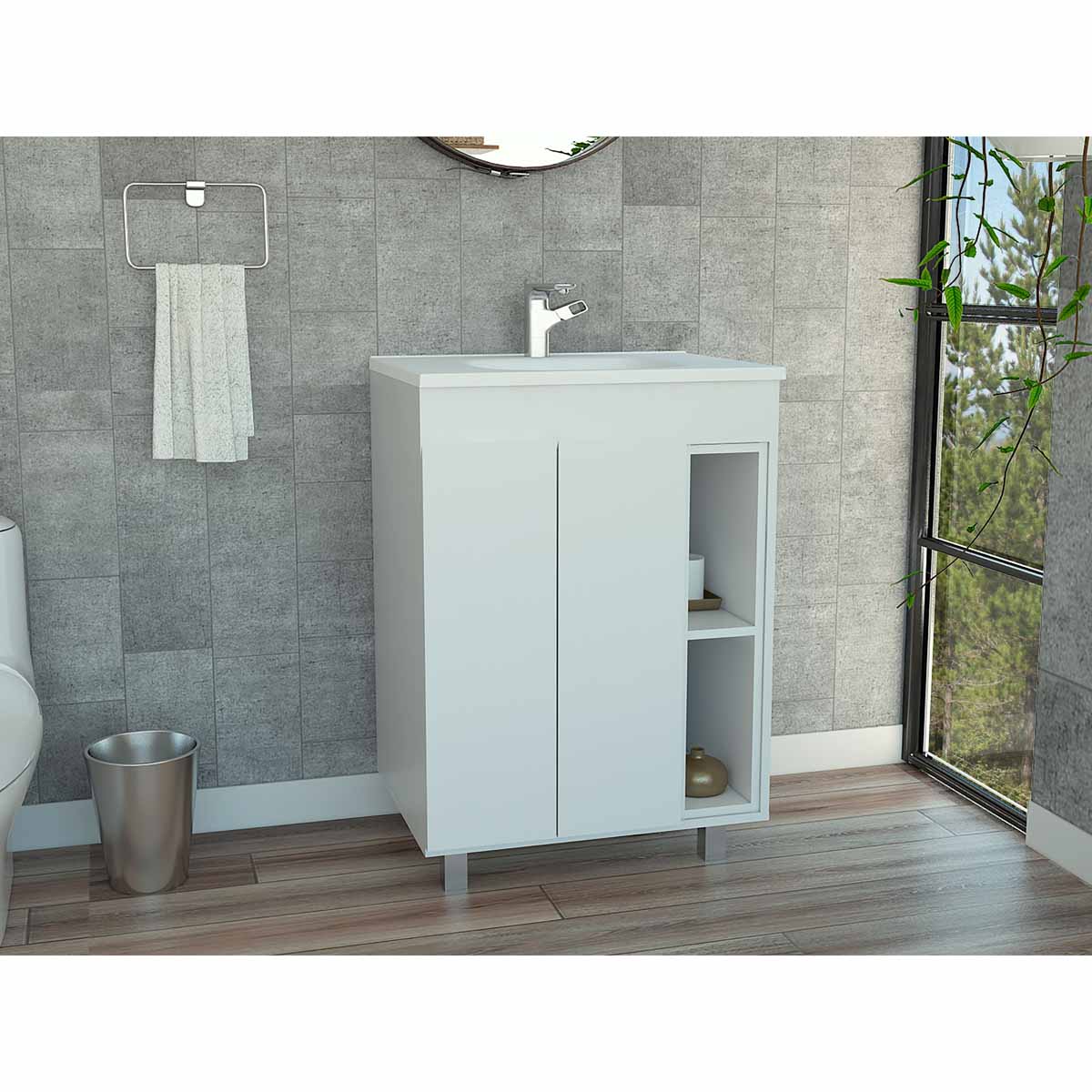 FM FURNITURE Palmer 24in. Free Standing Vanity Cabinet