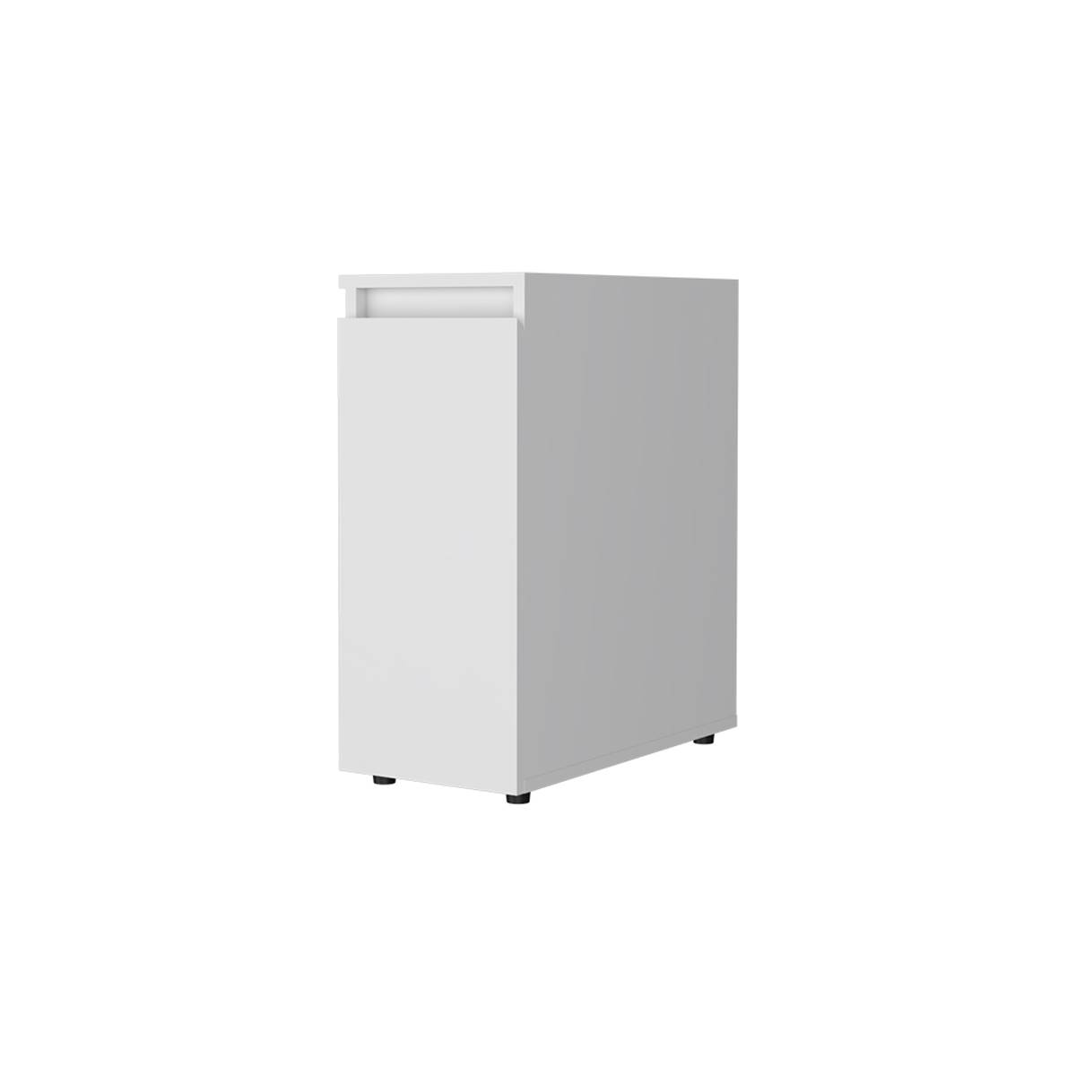 FM FURNITURE Leicester Bathroom White Storage Cabinet