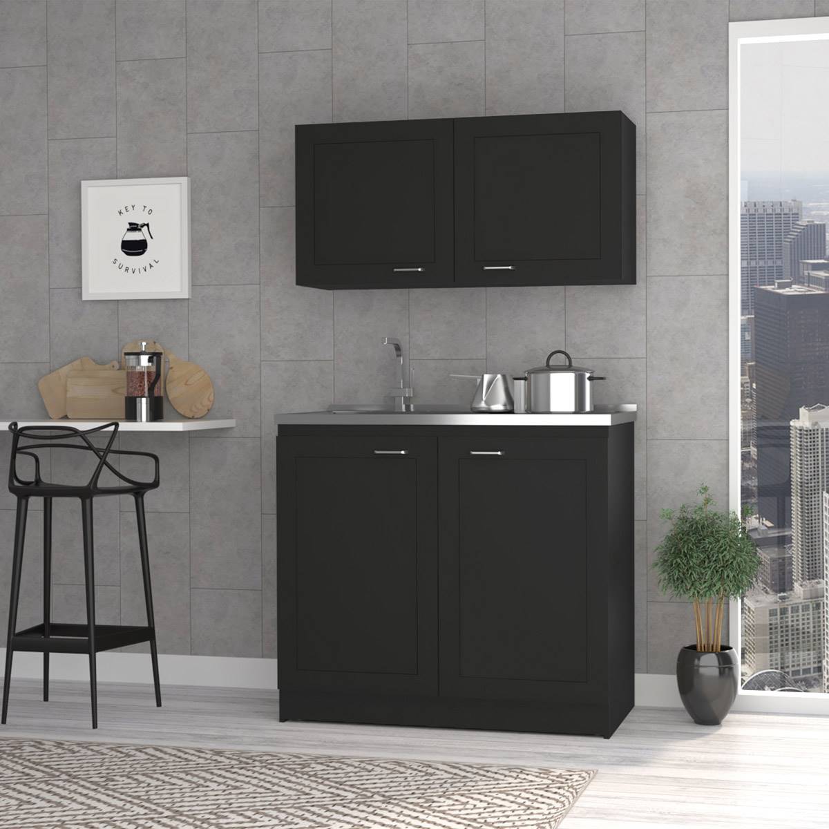 FM FURNITURE Perseus Cabinet Set