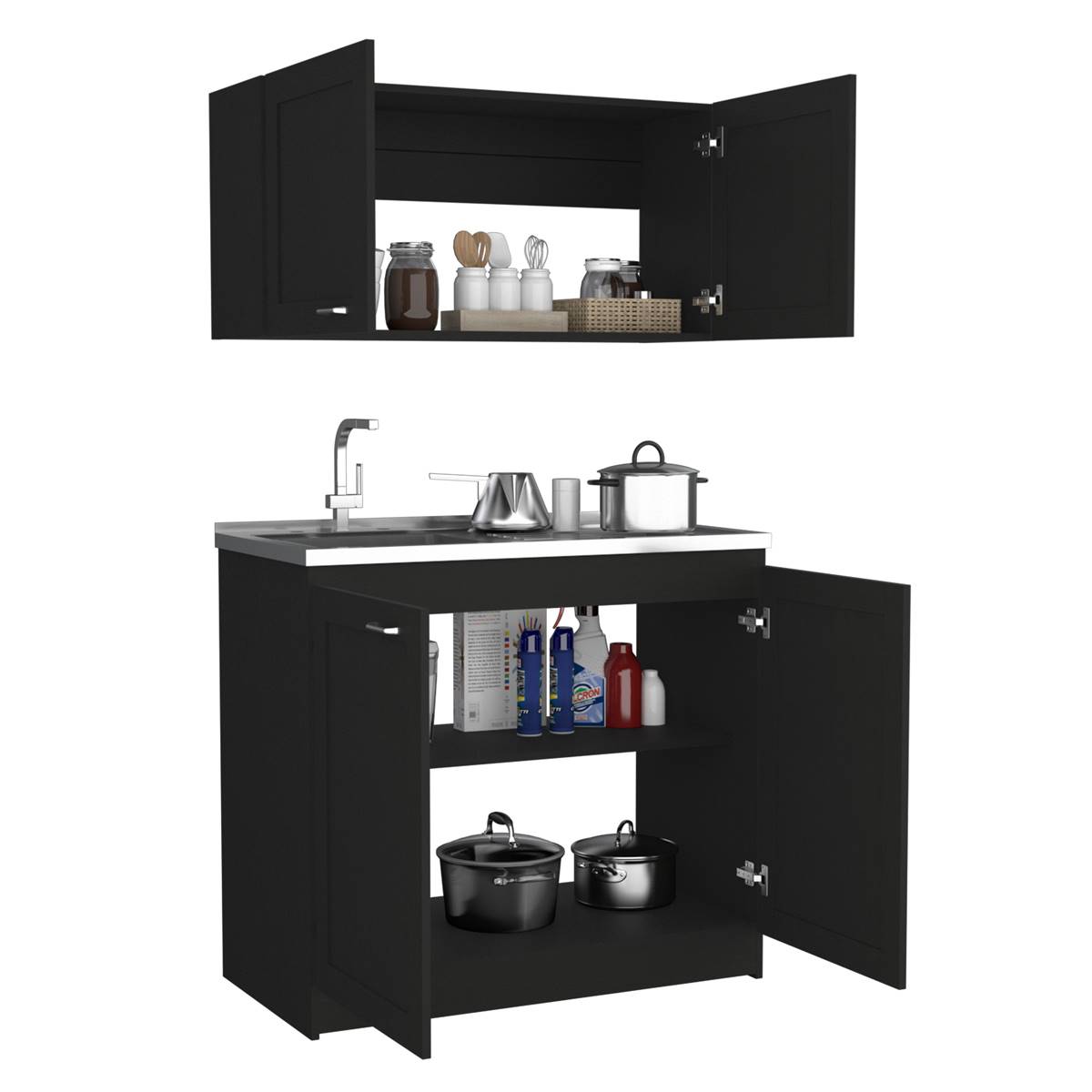 FM FURNITURE Perseus Cabinet Set