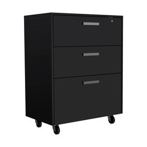 FM FURNITURE Penny 3-Drawer Storage Cabinet