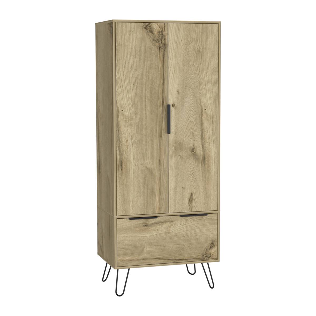 FM FURNITURE Camerun Light Oak Closet