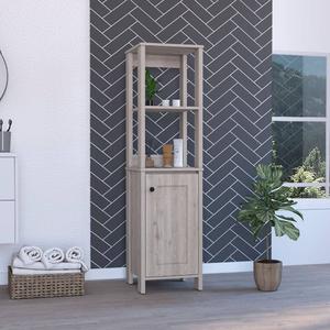 FM FURNITURE Arctic Linen Cabinet alternate view