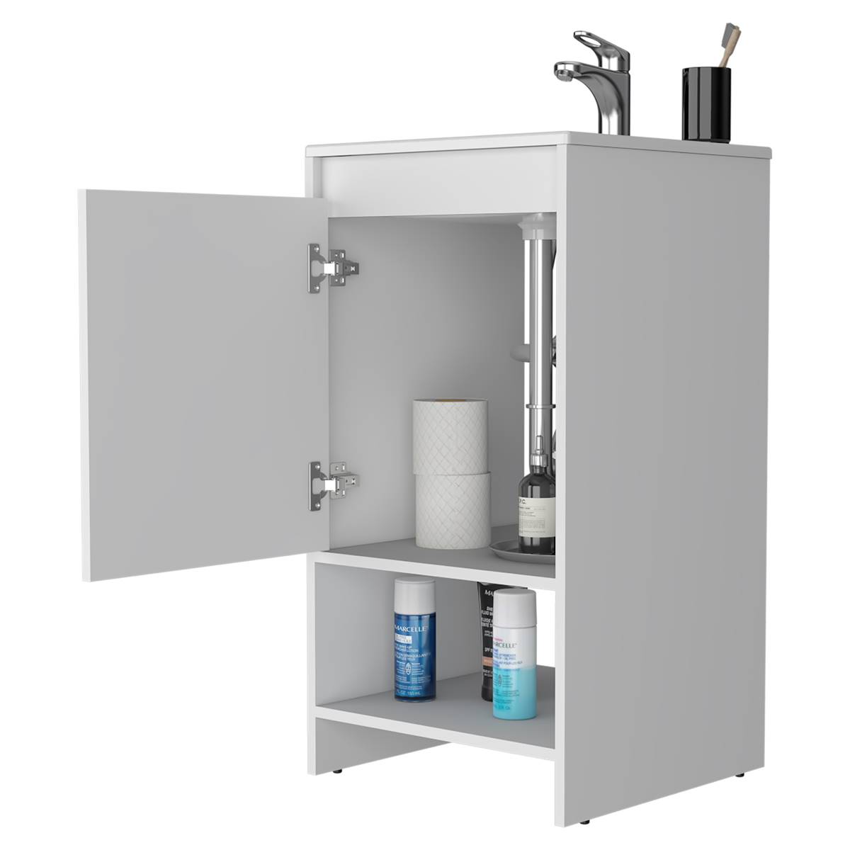 FM FURNITURE Chariot Free Standing Bathroom Vanity