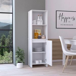 FM FURNITURE Danforth White Pantry Cabinet alternate view