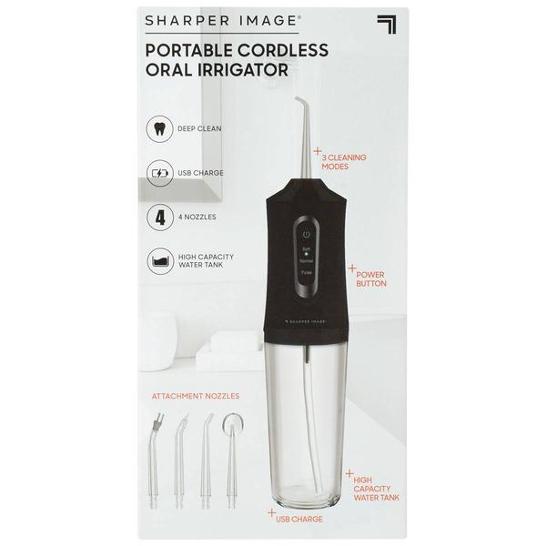 Sharper Image(R) Cordless Oral Irrigator