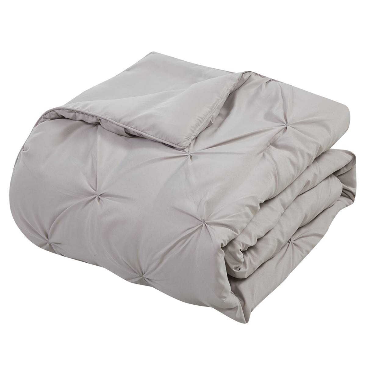 Videri Home Diamond Pintucked Comforter Set