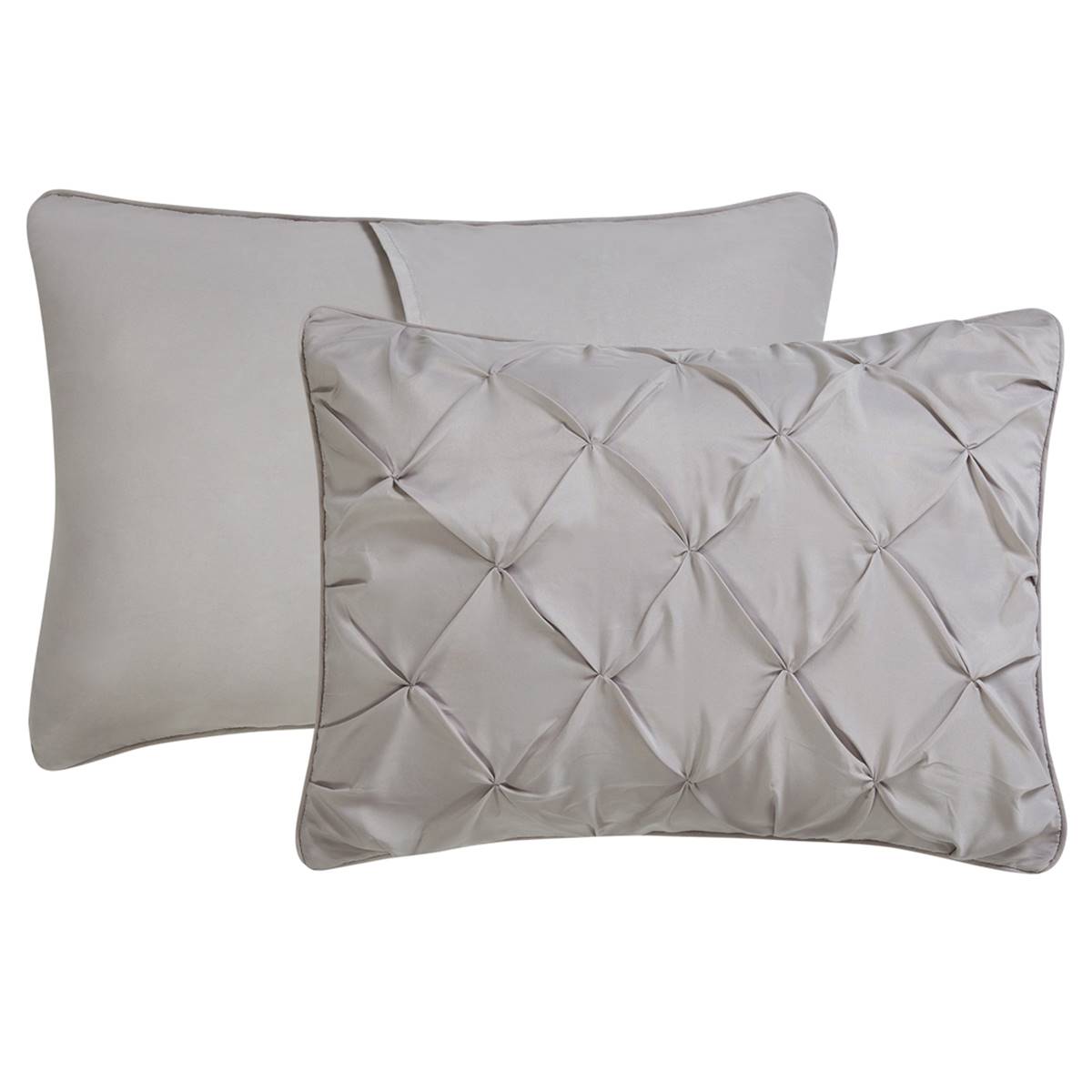 Videri Home Diamond Pintucked Comforter Set