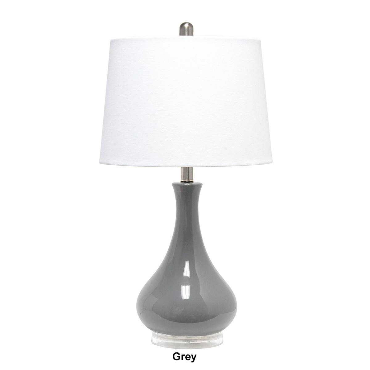 Lalia Home Classix Droplet Table Lamp W/Fabric Shade