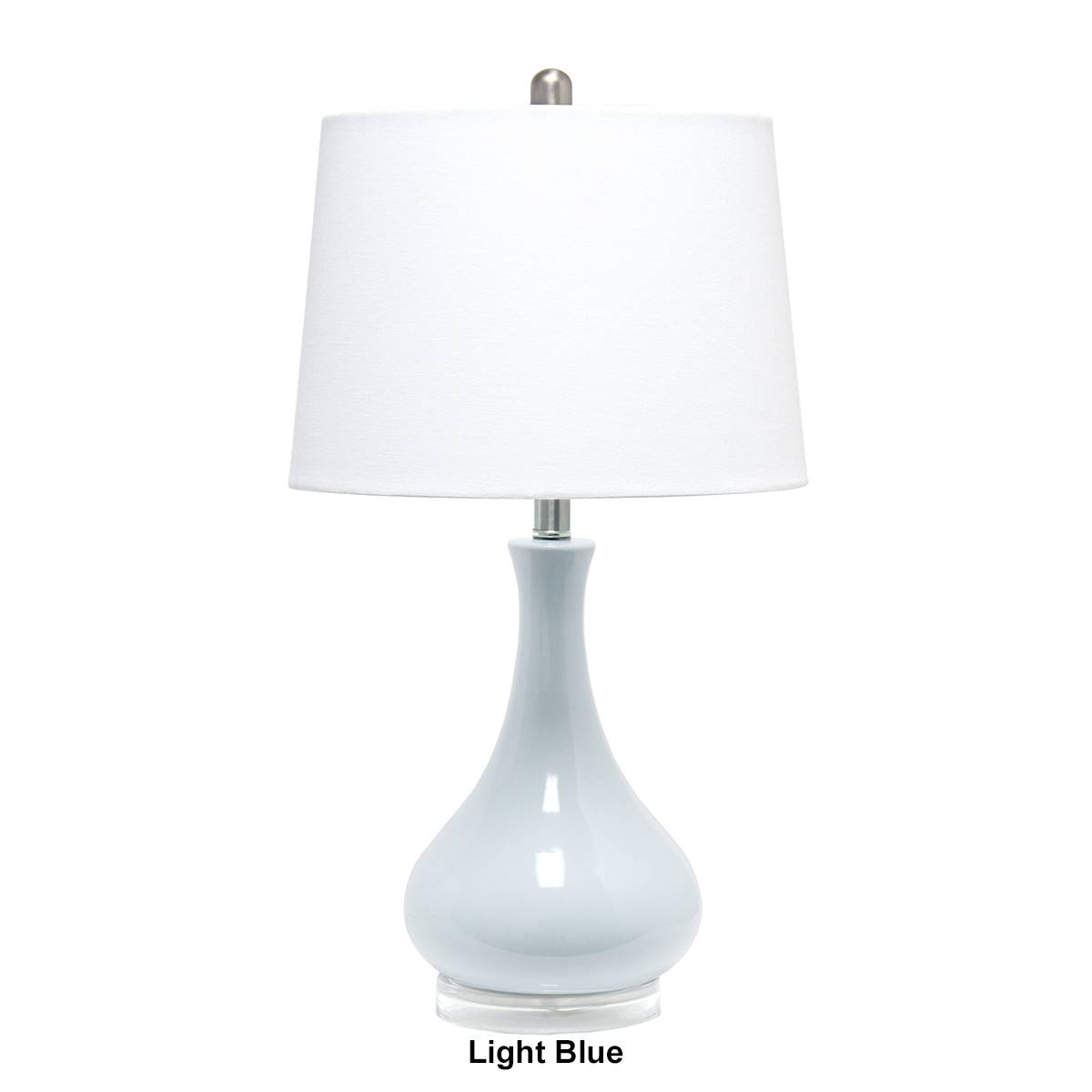 Lalia Home Classix Droplet Table Lamp W/Fabric Shade