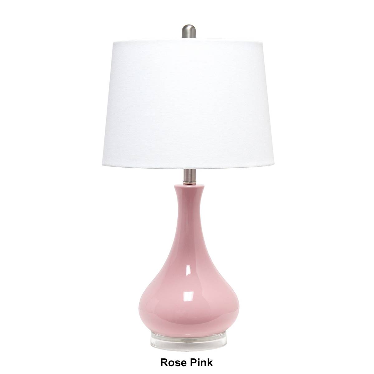 Lalia Home Classix Droplet Table Lamp W/Fabric Shade