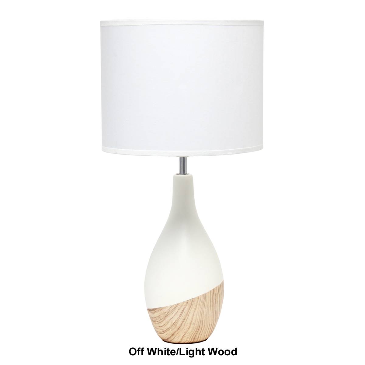 Simple Designs Strikers Basic Table Lamp W/Shade