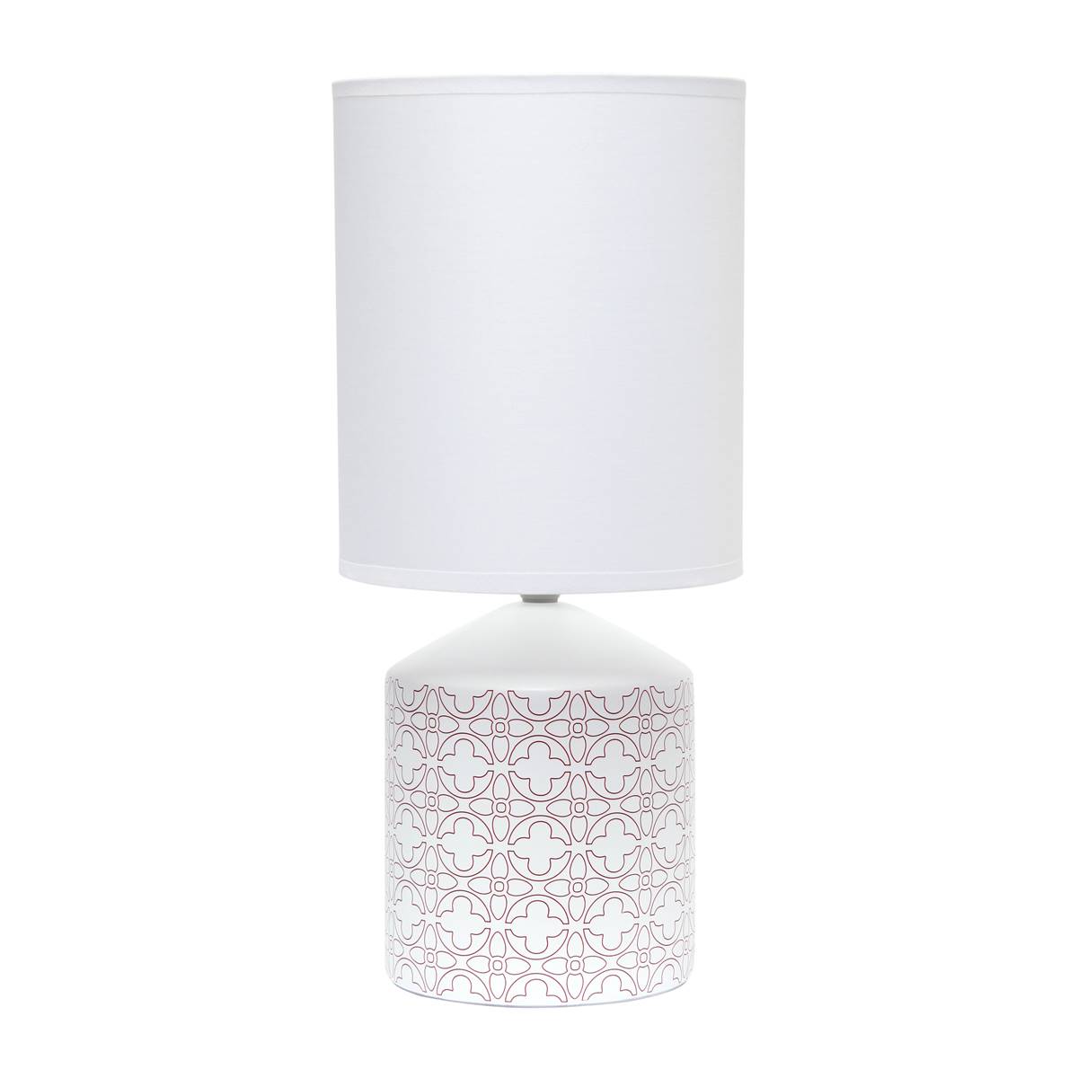 Simple Designs Floral Fresh Prints Table Lamp