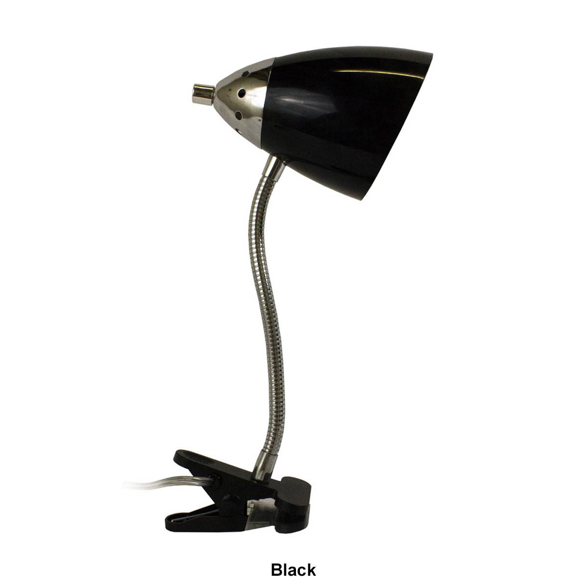 LimeLights Flossy Flexible Gooseneck Clip Light Desk Lamp