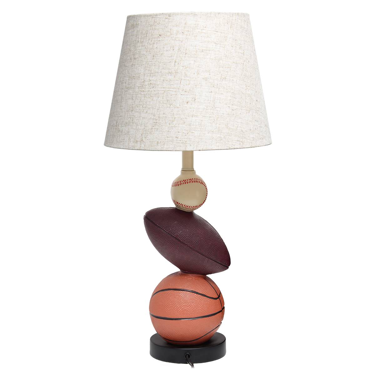 Simple Designs SportsLite 22in. Sports Combo Table Lamp