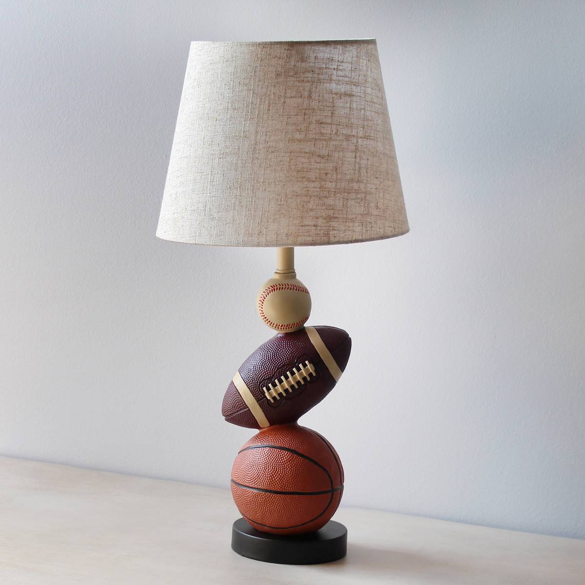 Simple Designs SportsLite 22in. Sports Combo Table Lamp