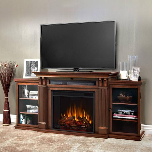 Real Flame Calie Electric Fireplace TV Stand alternate view