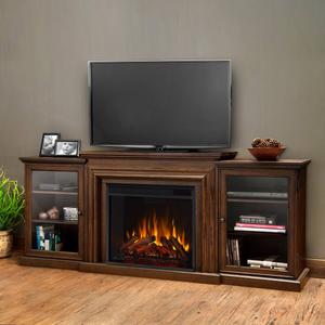 Real Flame Frederick Electric Fireplace TV Stand alternate view