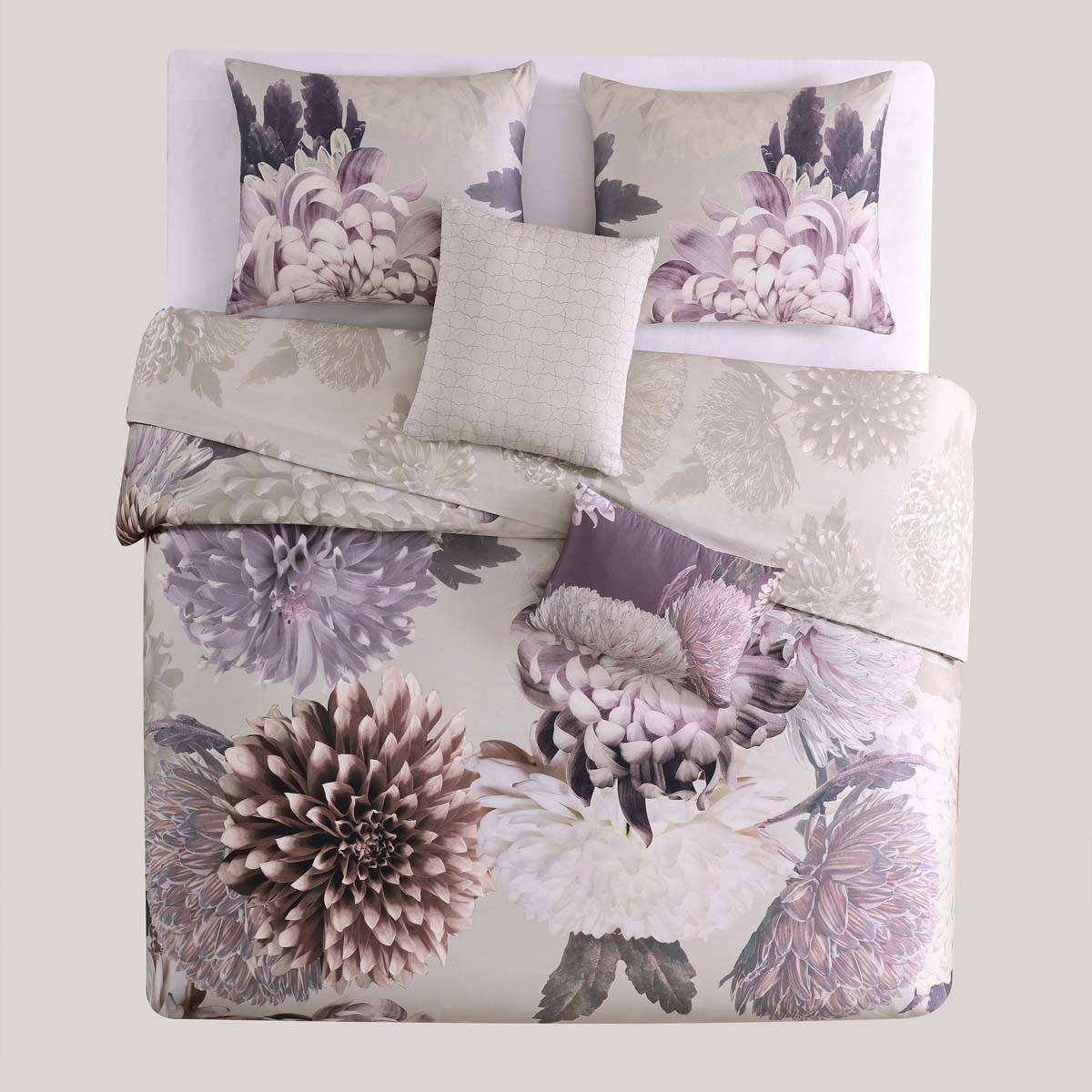 Bebejan(R) Bloom Purple 5pc. Reversible Comforter Set